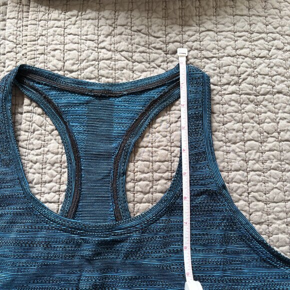 Lululemon Athletica Swiftly Tech Tank Top – Prism Turquoise – Size 12 - Picture 6 of 6